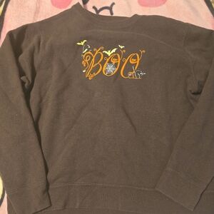 Hanes Halloween brown BOO sweatshirt
